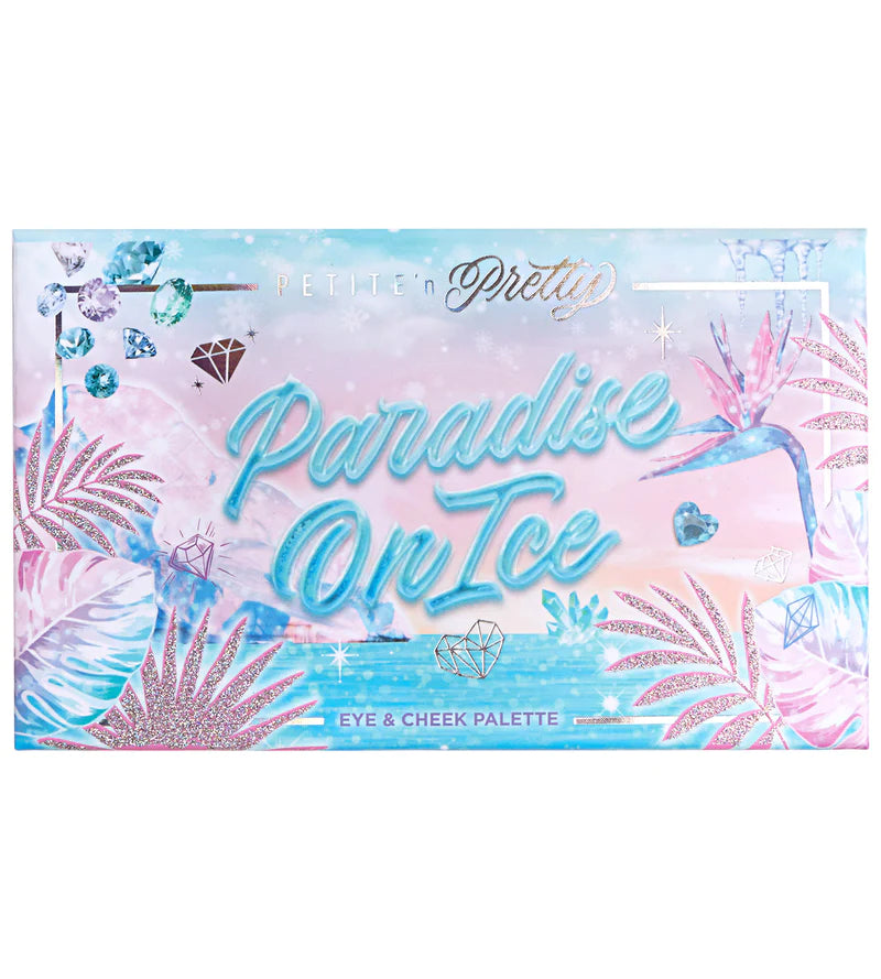 Face- Petite N Pretty Paradise On Ice Eyes And Cheeks Palette