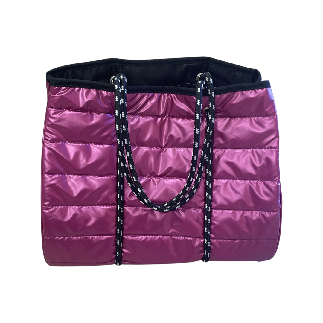 Bags- Puffer Oversized Purse with Wristlet