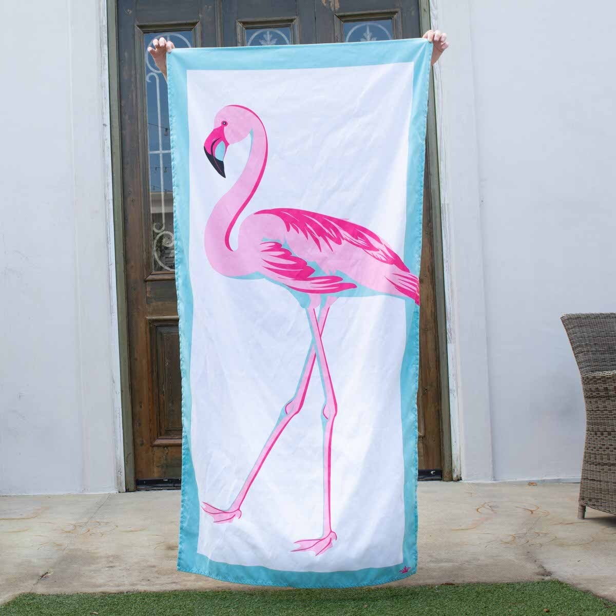 Beach Towels- Royal Standard Caribbean Flamingo Beach Towel 34x70