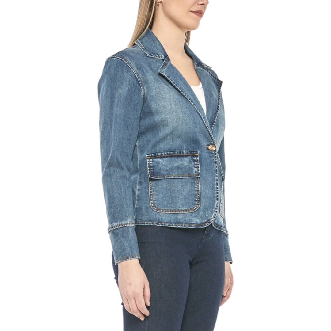 Apparel- Lola Jeans Gia Denim Blazer