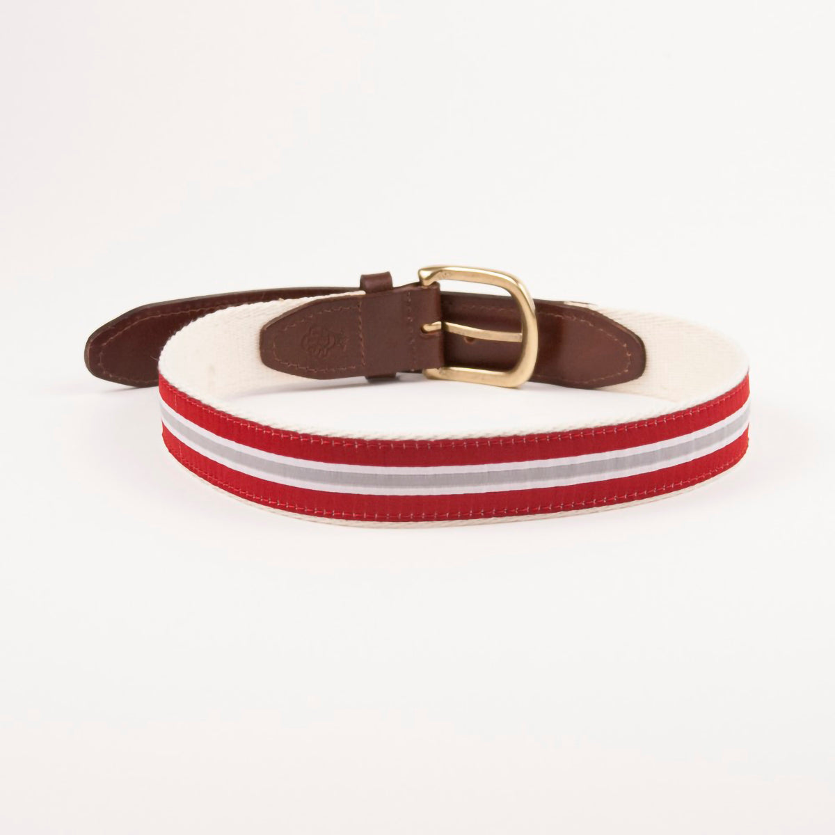 Belts- Preppy Striped Youth Belt