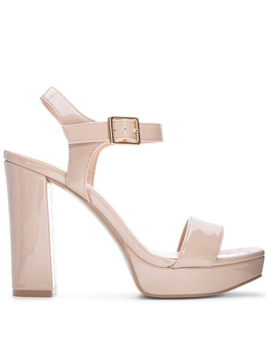 Shoes- Chinese Laundry Alanah Heels in Nude