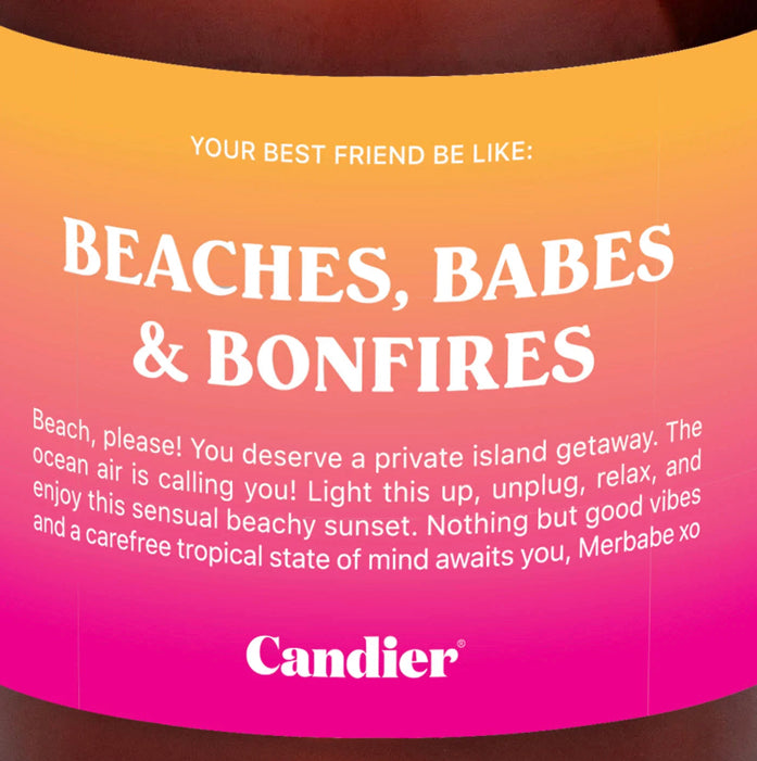 Candles- Ryan Porter Beach Babes and Bonfires Candle