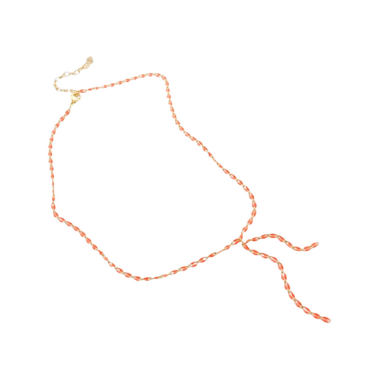 Necklaces- M&E Bling Dainty Enamel Chain