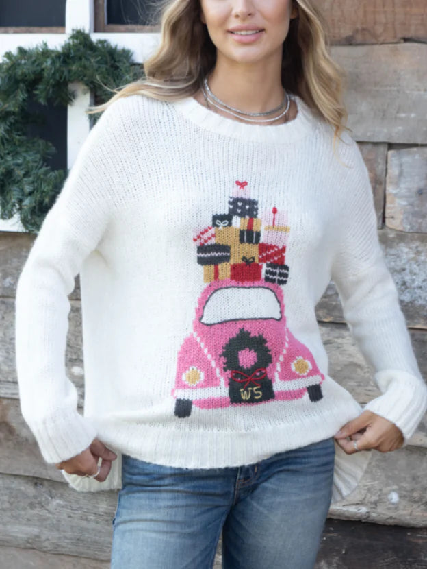 Apparel- Wooden Ships Wonderful Christmas Crew Sweater