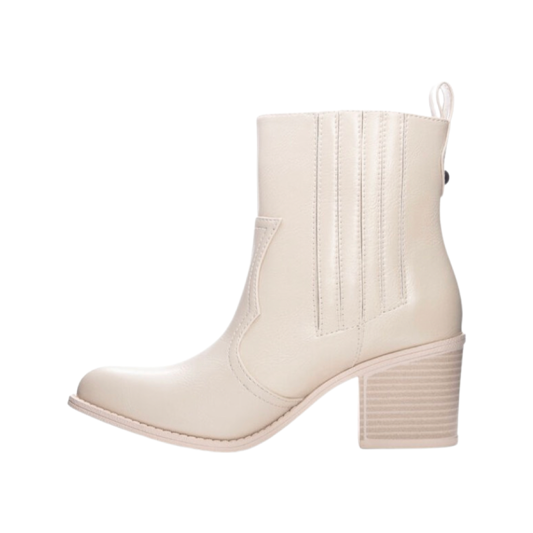 Boots- Chinese Laundry U See Dress Bootie Cream