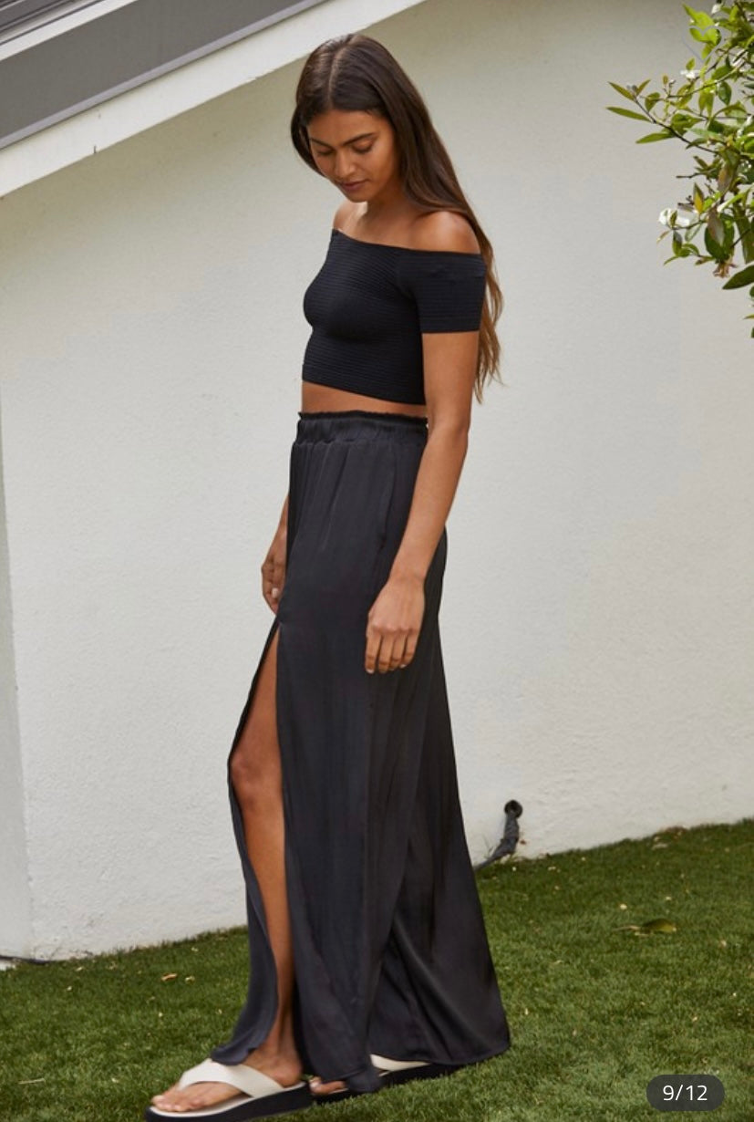 Apparel- By Together Thinking of You Cropped Top