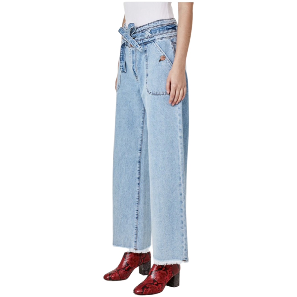 Apparel- Lola Jeans Reese High-Rise Wide Leg Jeans