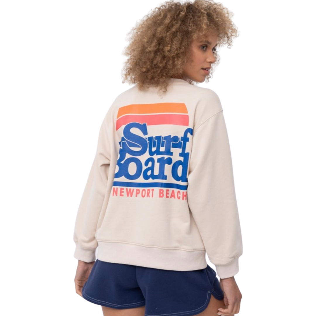 Apparel- The Grei LA Surf Board Crew Sweatshirt