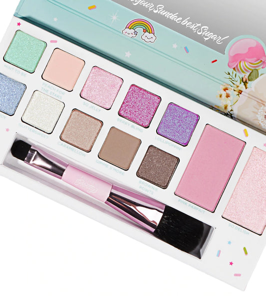 Face-Petite N Pretty Glow Oh So Sweet Eyes And Cheeks Palette