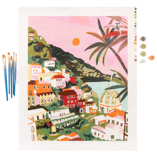 Home- Let’s Paint Anywhere Painting Kits- Amalfi Sunset