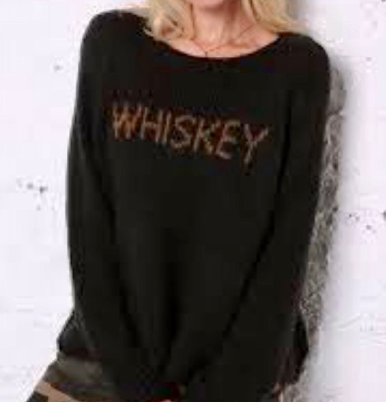 Apparel- Wooden Ships Whiskey Crew Lightweight Sweater