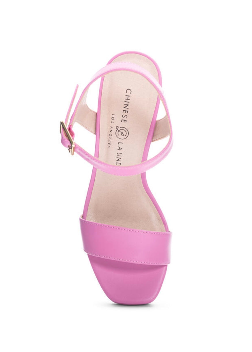 Shoes- Chinese Laundry Alanah Heels in Pink