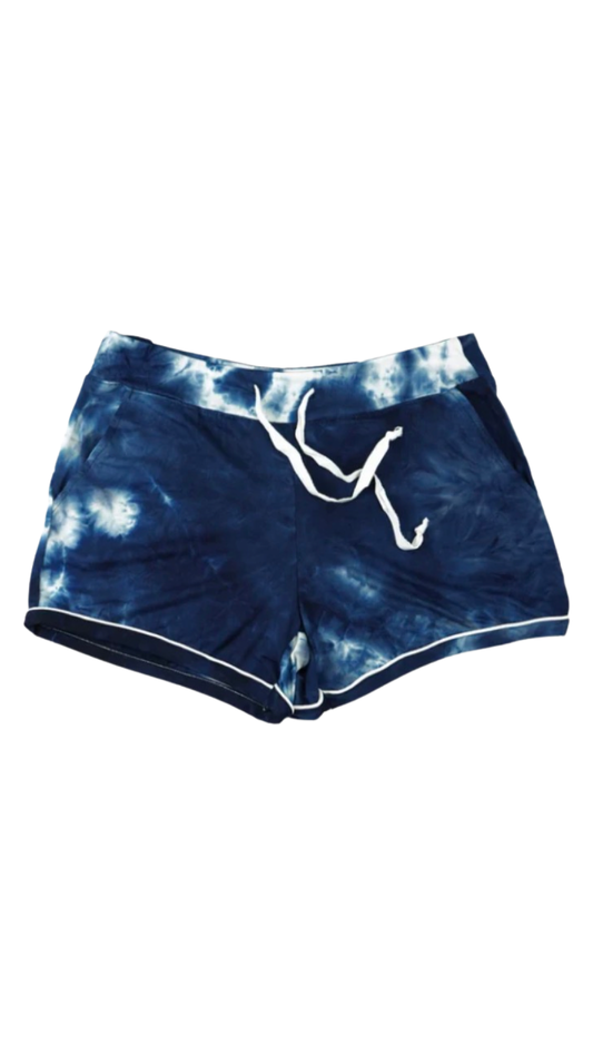 Apparel- Hello Mello Dyes The Limit Lounge Shorts Navy