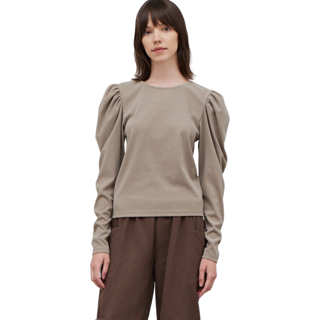Apparel- Grade and Gather Basic Shirring Sleeve Blouse