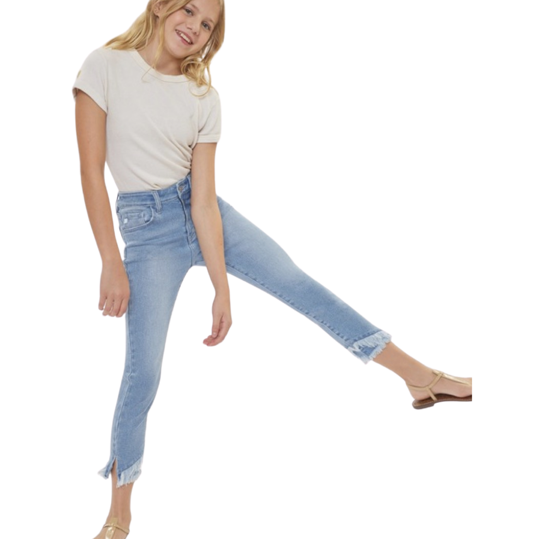 Girls- Kan Can Kids High Rise Ankle Skinny