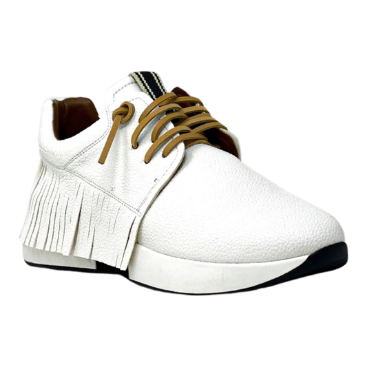 Sneakers- Shu Shop Pepa Fringed Sneaker White
