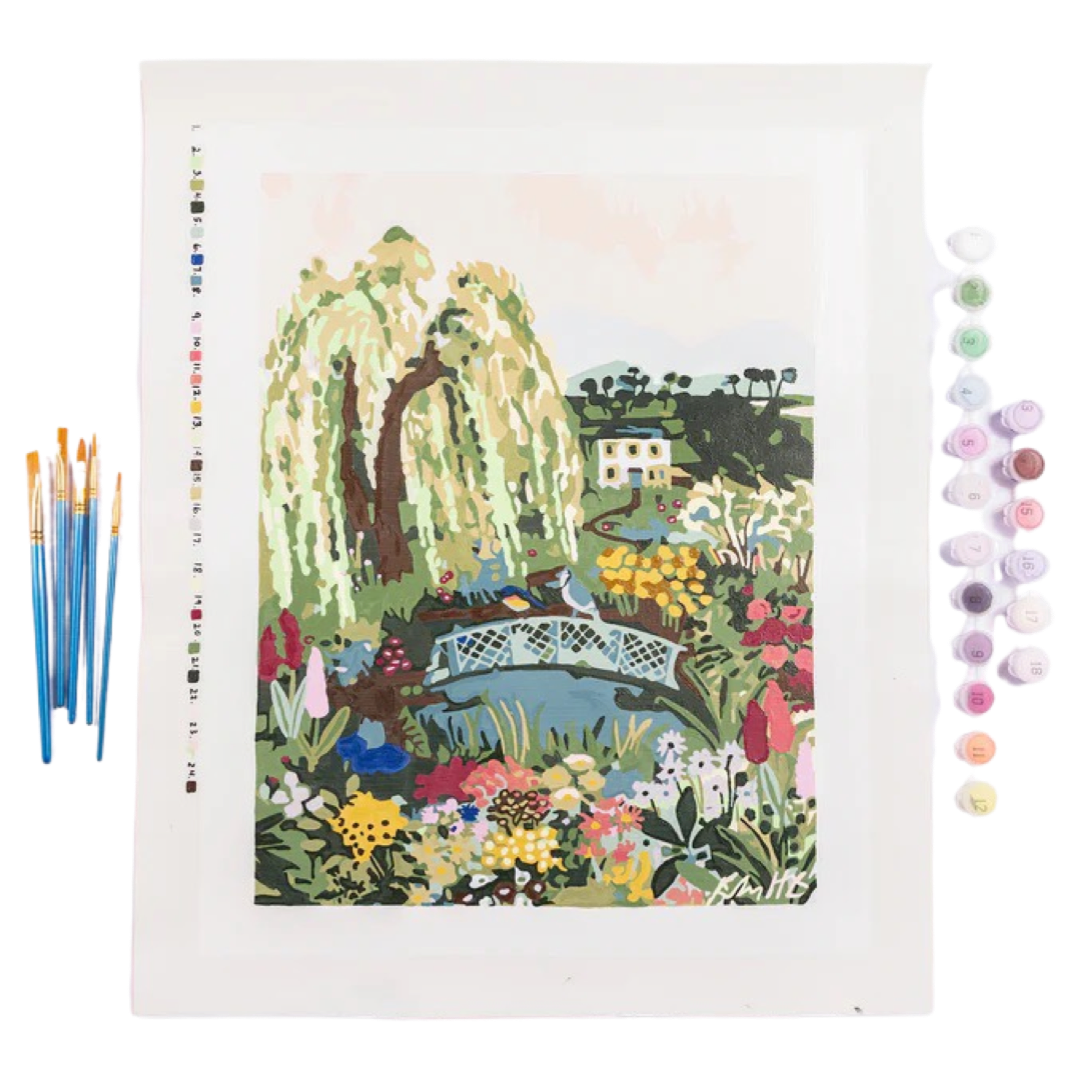 Home- Let’s Paint Anywhere Painting Kits- Spring Flower Garden