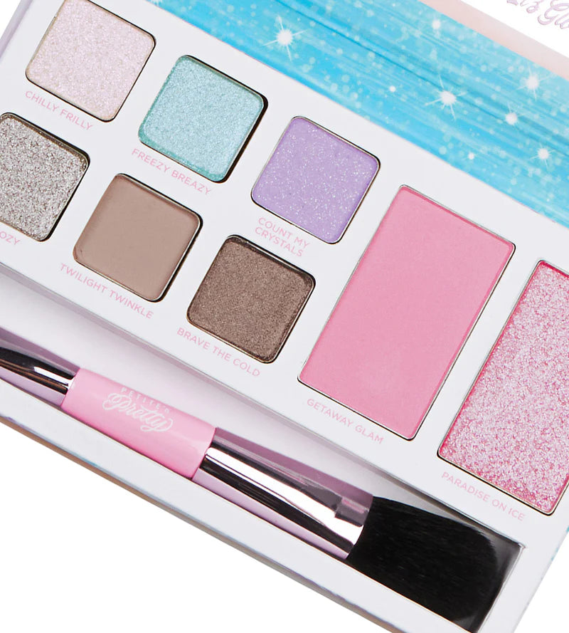 Face- Petite N Pretty Paradise On Ice Eyes And Cheeks Palette