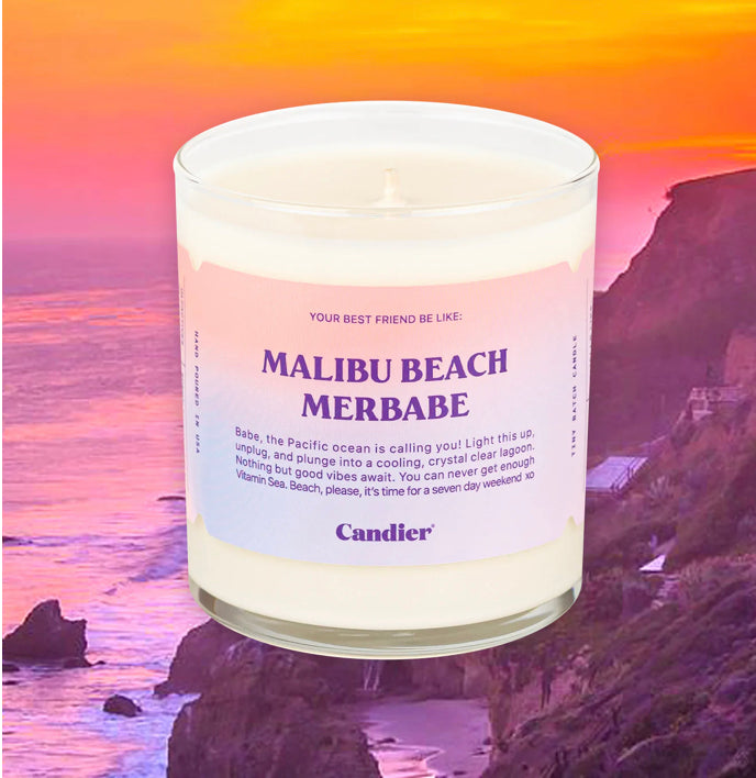 Candles- Ryan Porter Malibu Beach Merbabe Candle