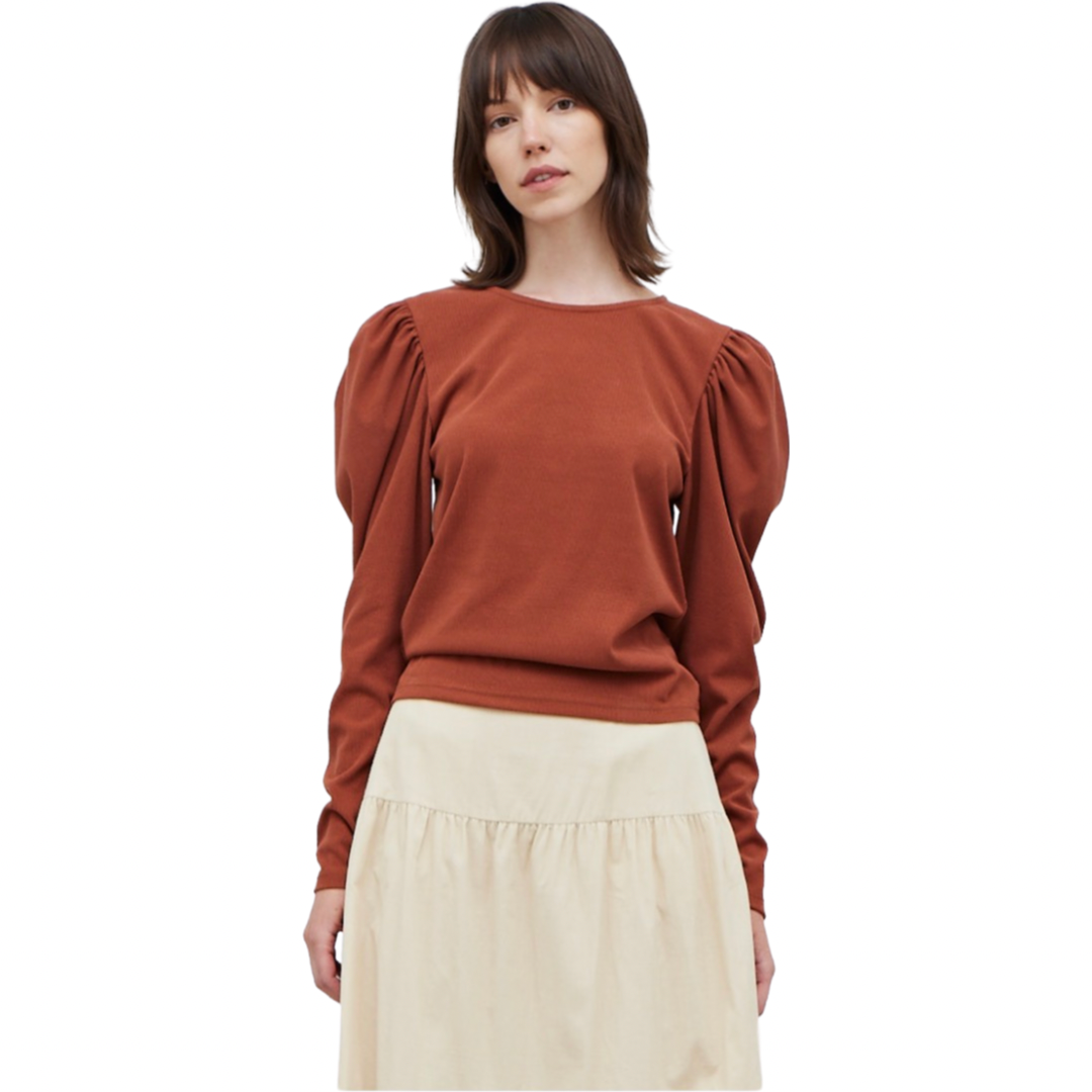 Apparel- Grade and Gather Basic Shirring Sleeve Blouse