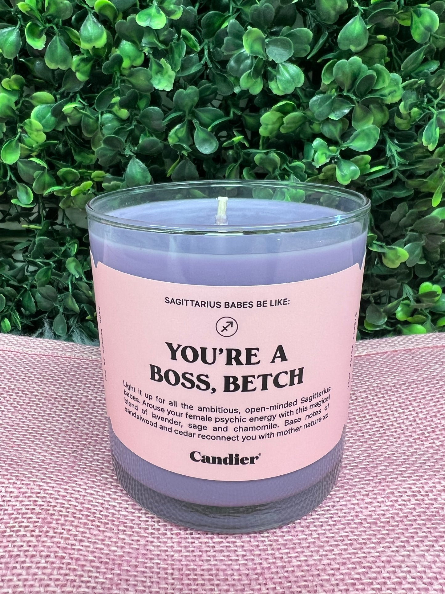 Candles - Ryan Porter Horoscope Sagittarius Babes Be Like: You’re A Boss, Betch Candle
