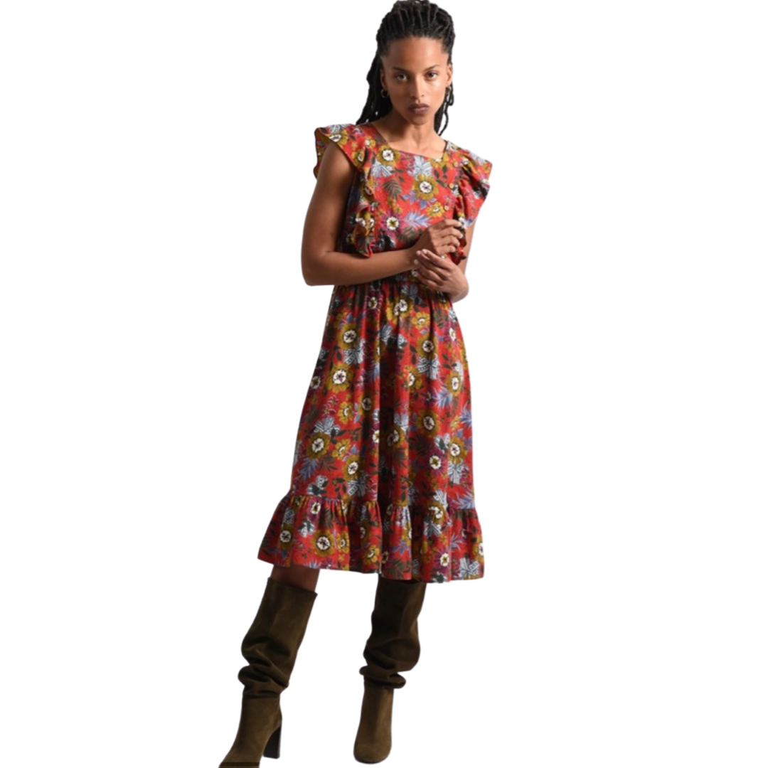 Apparel- Molly Bracken Mini Shirt Dress