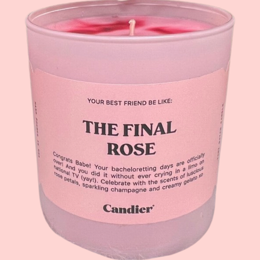 Candles- Ryan Porter The Final Rose Candle