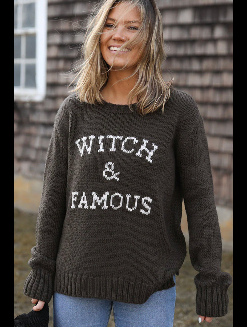 Apparel- Wooden Ships Witch & Famous Crew Lightweight Sweater