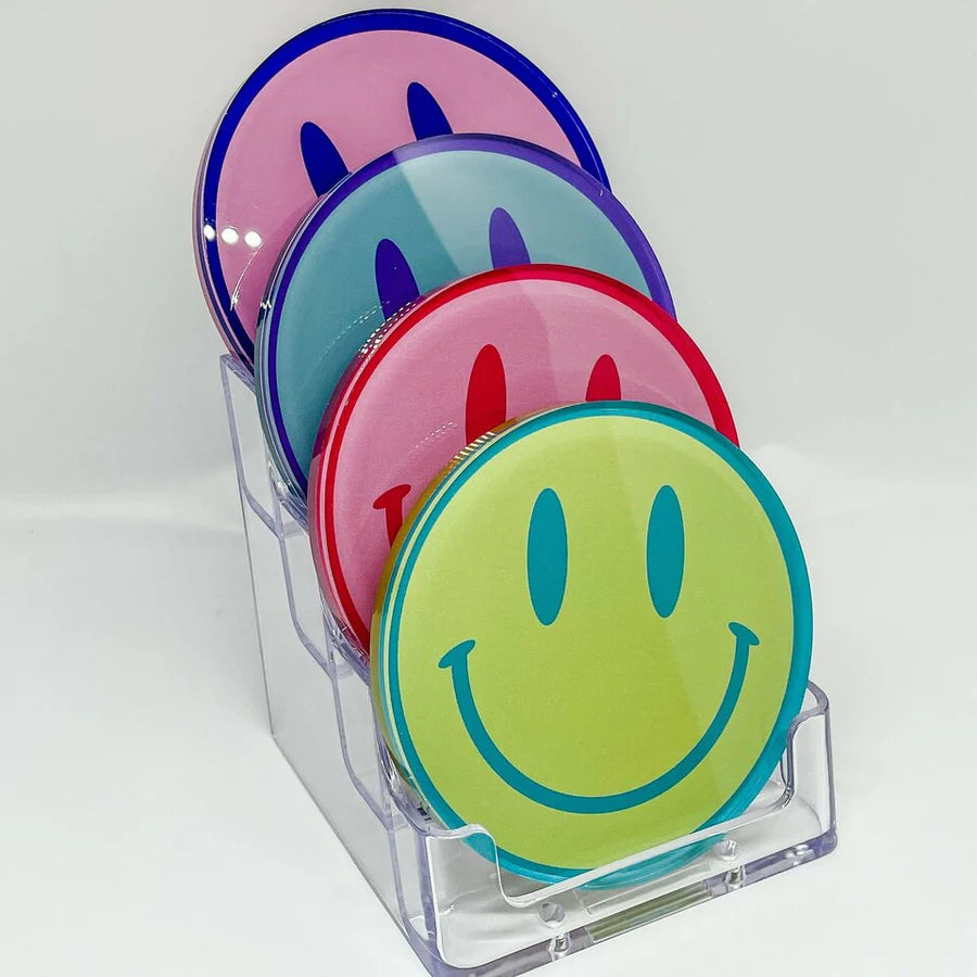 M&E Home Collection- Tart By Taylor All Smiles Coasters