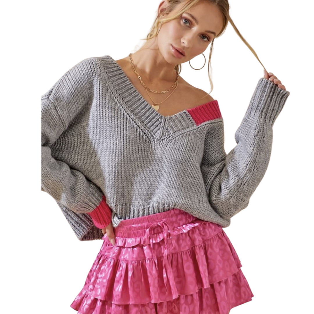 Apparel- Day+Moon Leopard Satin Tiered Flounce Skort