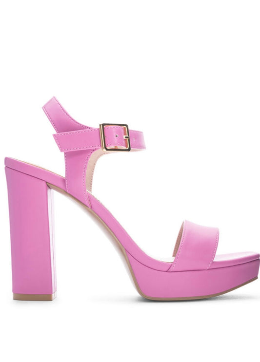 Shoes- Chinese Laundry Alanah Heels in Pink