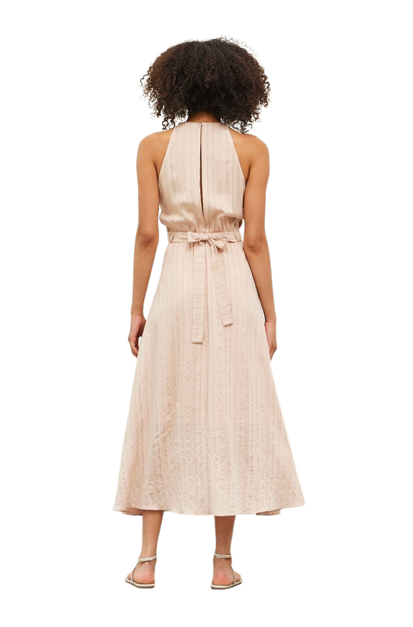 Apparel- Grade and Gather Tie Belt Dress
