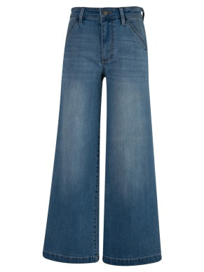 Apparel- Kut From The Kloth Meg Fab Wide Leg Hem Jeans